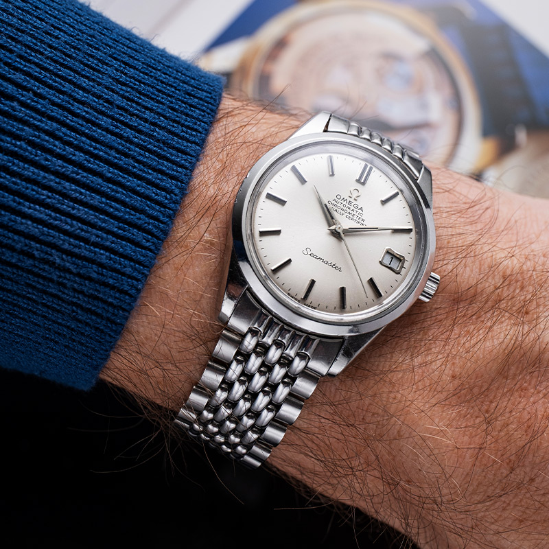 Omega Seamaster 168.024 on the wrist