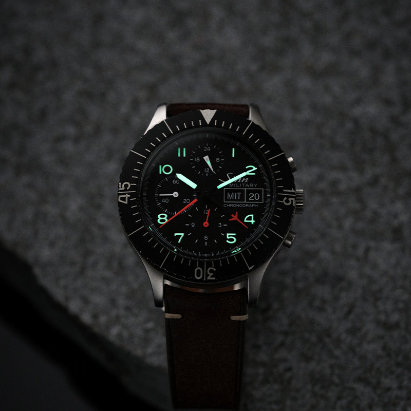 Sinn 156 military chronograph