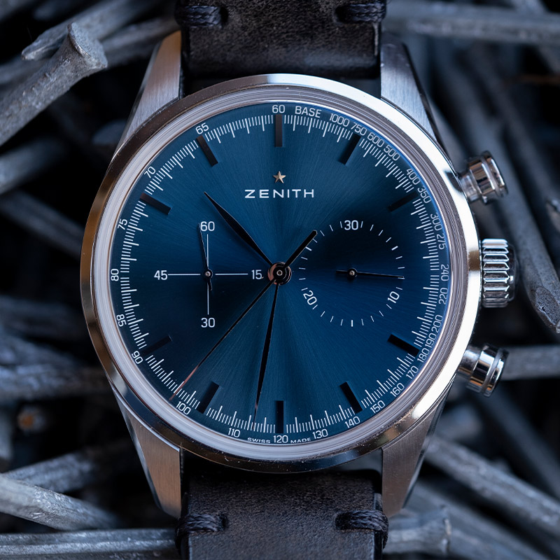 Zenith El Primero Heritage 146 blue