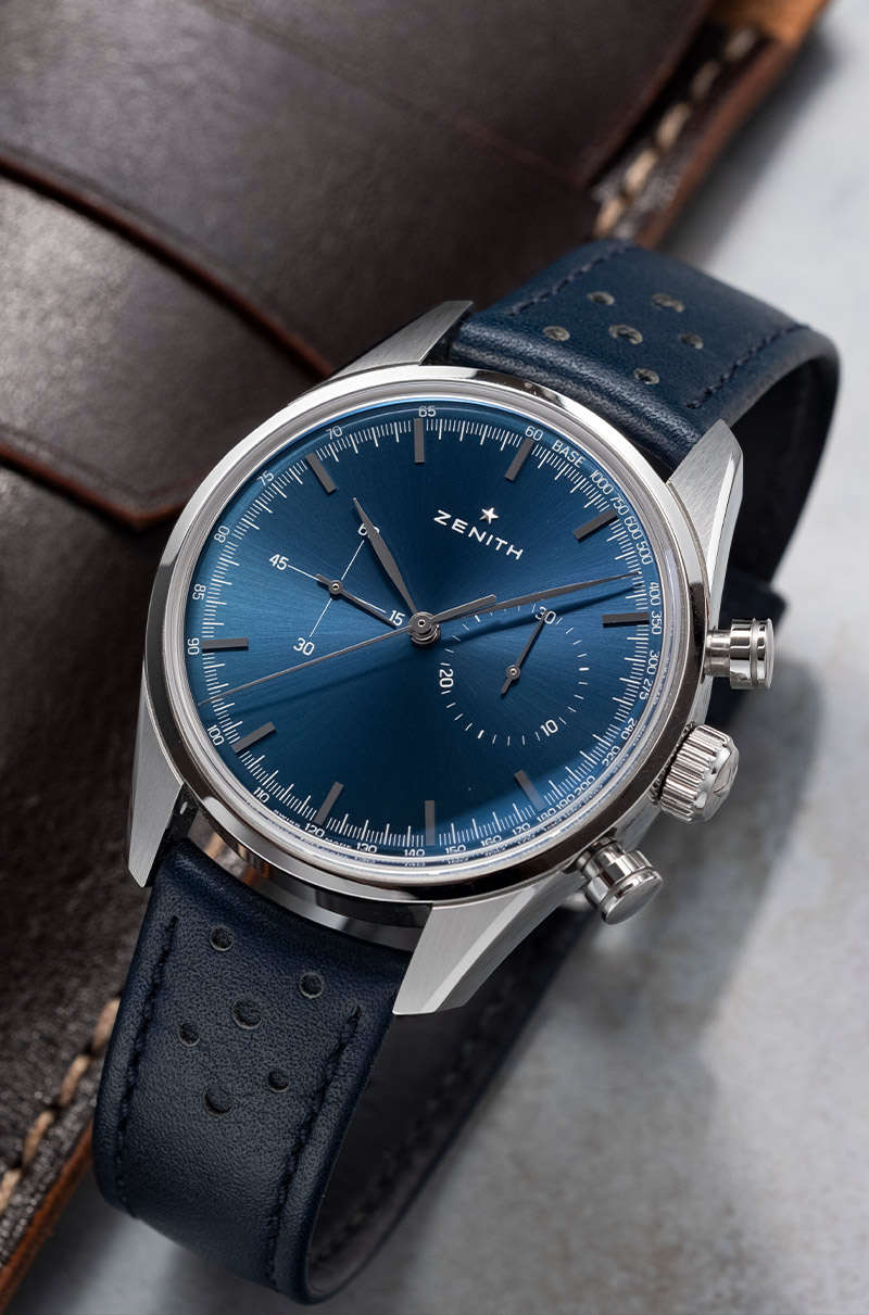 Zenith El Primero Chronomaster Heritage 146 Blue