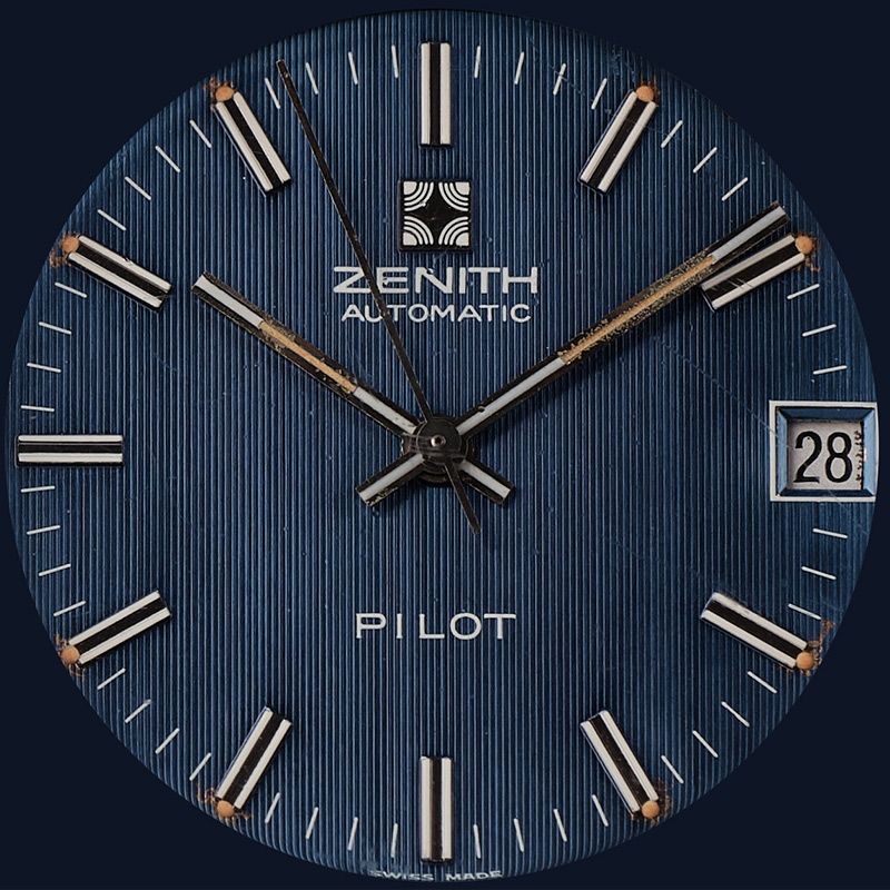 Zenith Pilot ref 01-0011-382 from 1970s dial